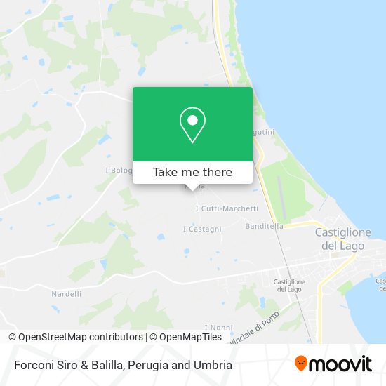 Forconi Siro & Balilla map