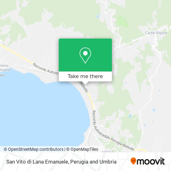 San Vito di Lana Emanuele map