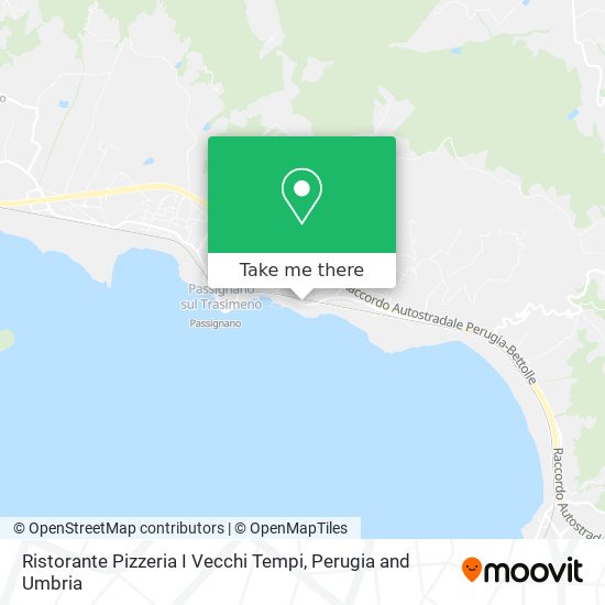 Ristorante Pizzeria I Vecchi Tempi map