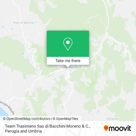 Team Trasimeno Sas di Bacchini Moreno & C. map