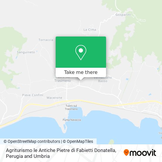 Agriturismo le Antiche Pietre di Fabietti Donatella map