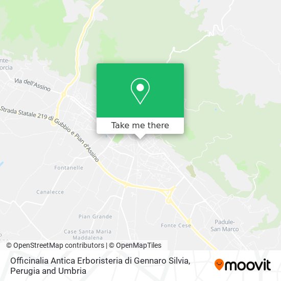 Officinalia Antica Erboristeria di Gennaro Silvia map