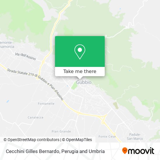 Cecchini Gilles Bernardo map