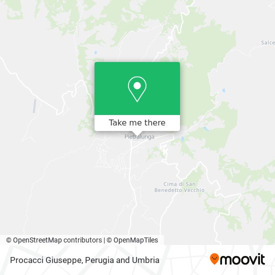 Procacci Giuseppe map