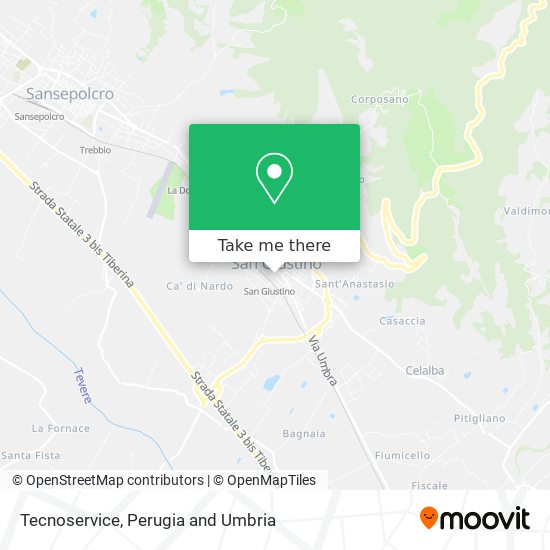 Tecnoservice map