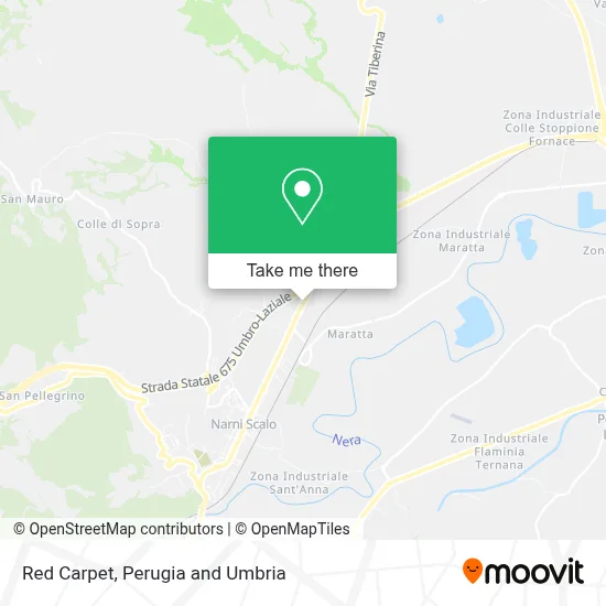 Red Carpet map