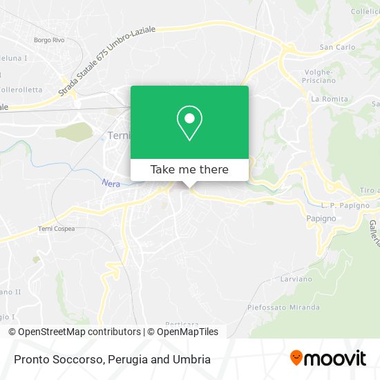 Pronto Soccorso map