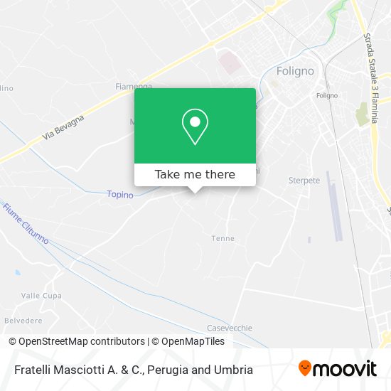 Fratelli Masciotti A. & C. map