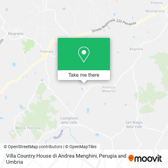 Villa Country House di Andrea Menghini map