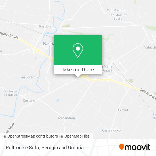 Poltrone e Sofa' map