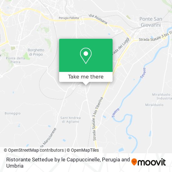 Ristorante Settedue by le Cappuccinelle map