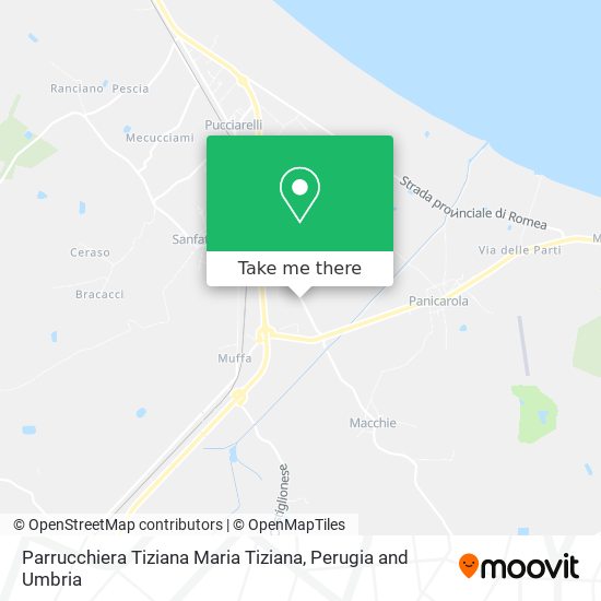Parrucchiera Tiziana Maria Tiziana map