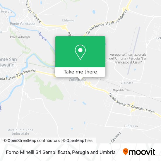 Forno Minelli Srl Semplificata map