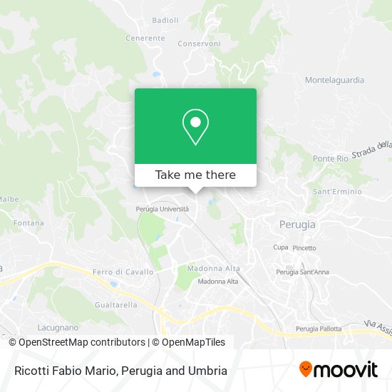 Ricotti Fabio Mario map