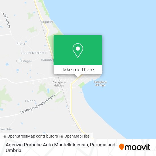 Agenzia Pratiche Auto Mantelli Alessia map