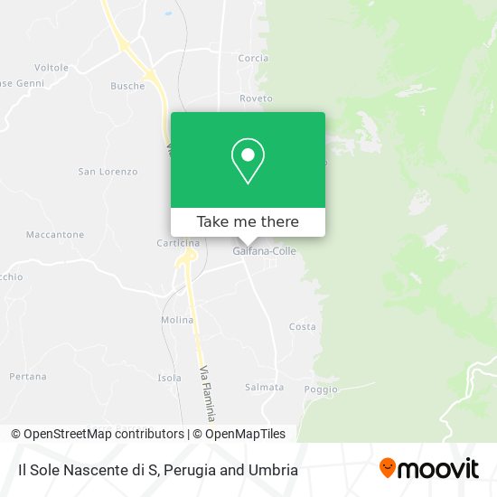 Il Sole Nascente di S map
