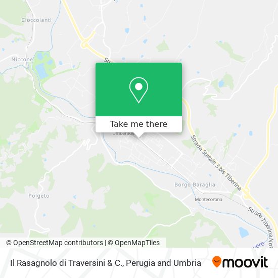 Il Rasagnolo di Traversini & C. map