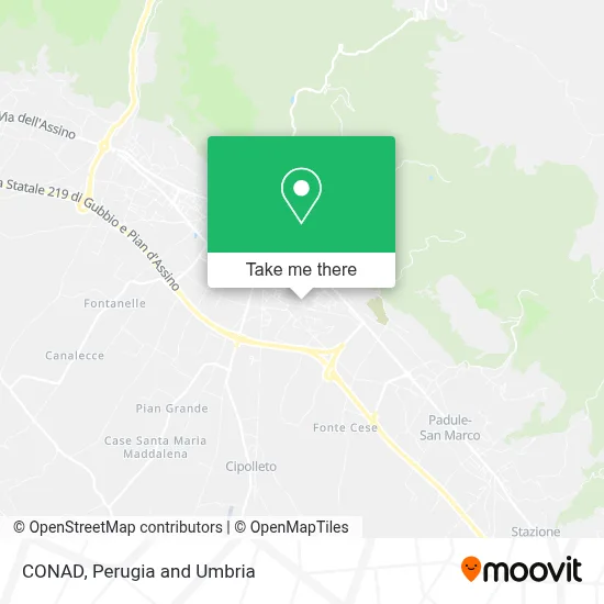 CONAD map