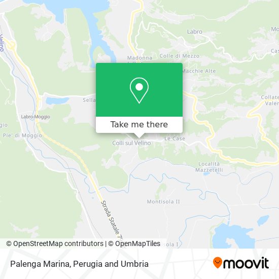Palenga Marina map