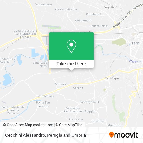 Cecchini Alessandro map