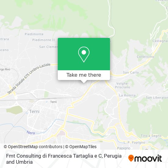 Fmt Consulting di Francesca Tartaglia e C map