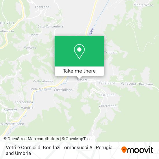 Vetri e Cornici di Bonifazi Tomassucci A. map