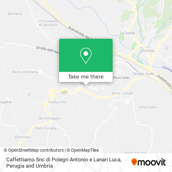 Caffettiamo Snc di Polegri Antonio e Lanari Luca map