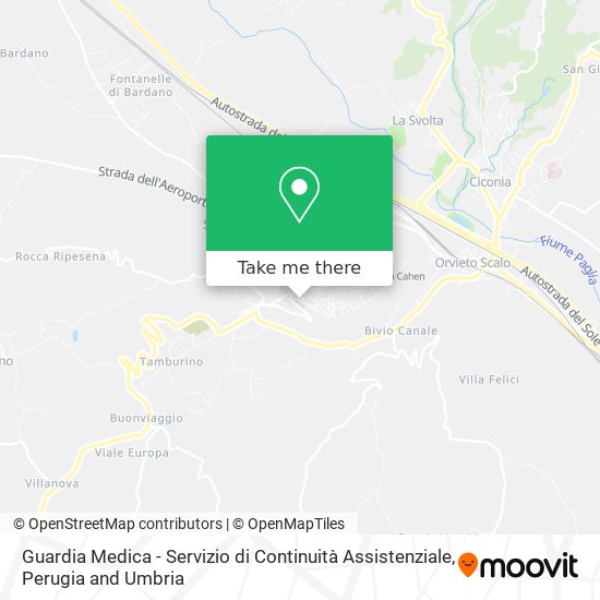 Guardia Medica - Servizio di Continuità Assistenziale map