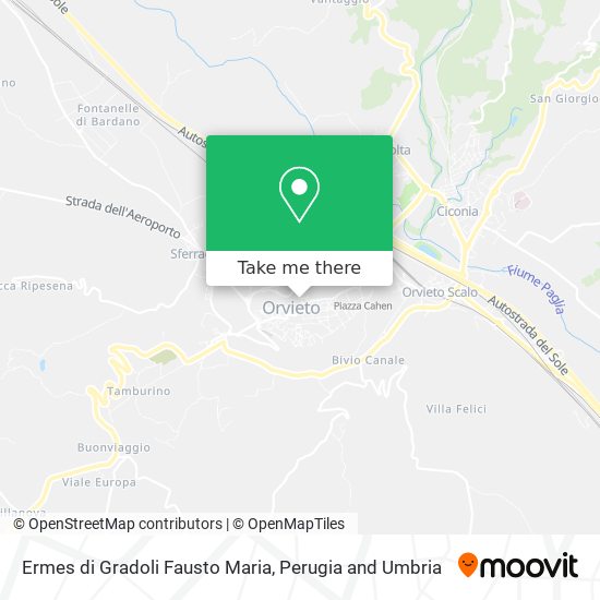 Ermes di Gradoli Fausto Maria map