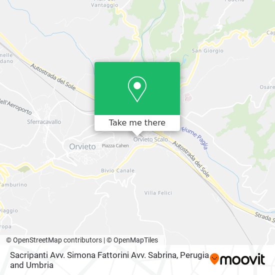 Sacripanti Avv. Simona Fattorini Avv. Sabrina map
