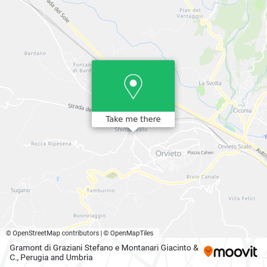 Gramont di Graziani Stefano e Montanari Giacinto & C. map