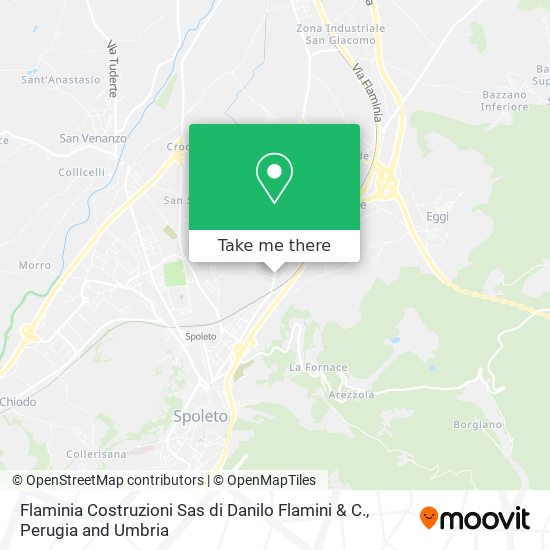 Flaminia Costruzioni Sas di Danilo Flamini & C. map