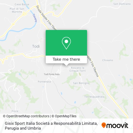 Gisix Sport Italia Società a Responsabilità Limitata map