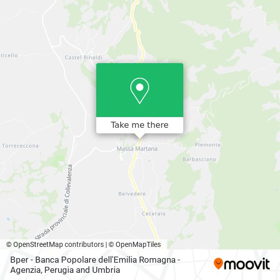 Bper - Banca Popolare dell'Emilia Romagna - Agenzia map