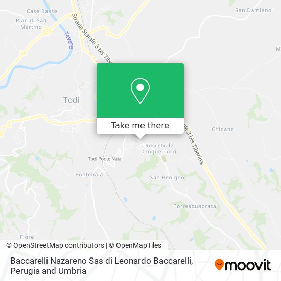 Baccarelli Nazareno Sas di Leonardo Baccarelli map