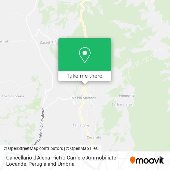 Cancellario d'Alena Pietro Camere Ammobiliate Locande map
