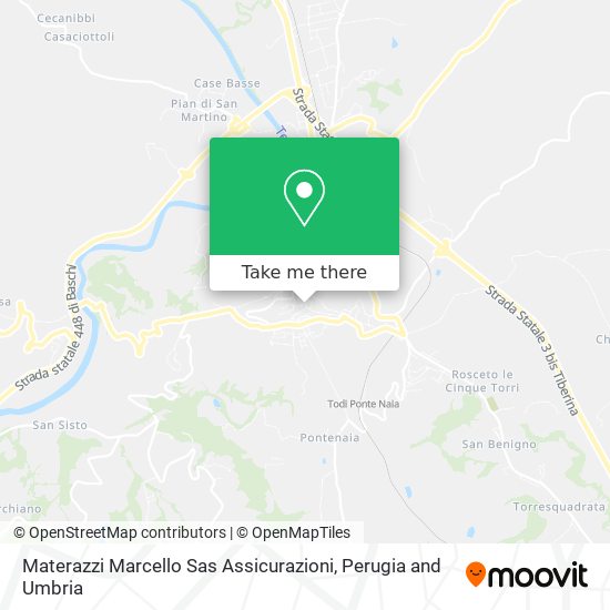 Materazzi Marcello Sas Assicurazioni map