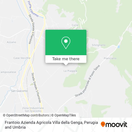 Frantoio Azienda Agricola Villa della Genga map