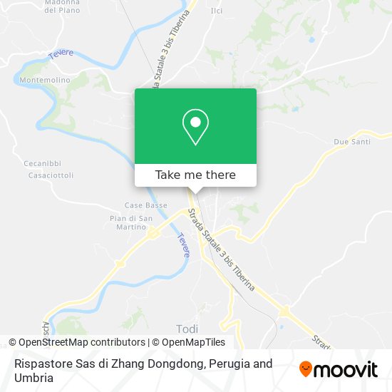 Rispastore Sas di Zhang Dongdong map