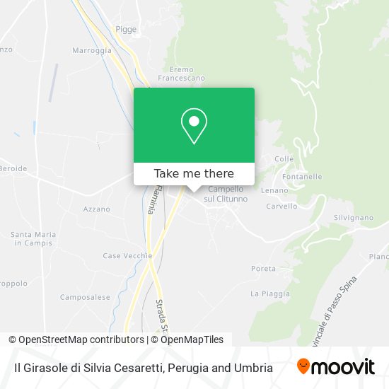 Il Girasole di Silvia Cesaretti map
