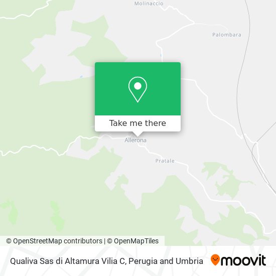 Qualiva Sas di Altamura Vilia C map