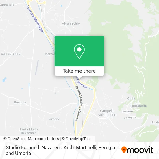 Forum Studio by Arch. Nazareno Martinelli map