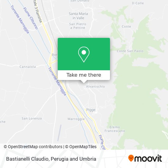Bastianelli Claudio map