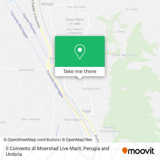 Il Convento di Moerstad Live Marit map