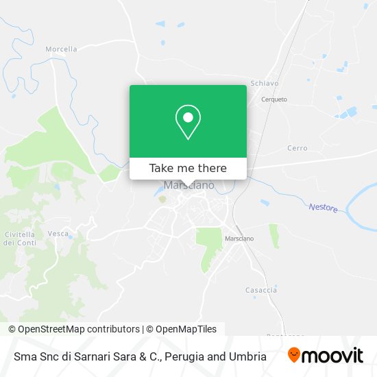 Sma Snc di Sarnari Sara & C. map