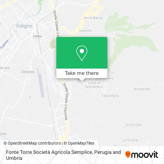 Fonte Torre Società Agricola Semplice map