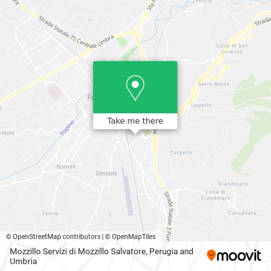 Mozzillo Servizi di Mozzillo Salvatore map