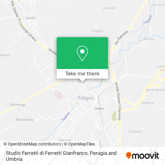 Studio Ferretti di Ferretti Gianfranco map