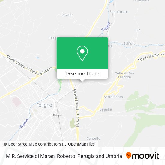 M.R. Service di Marani Roberto map