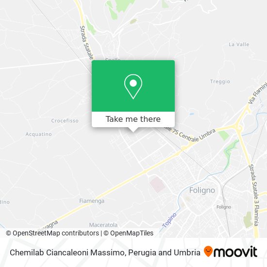 Chemilab Ciancaleoni Massimo map